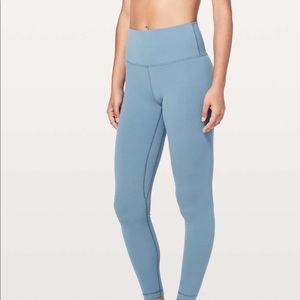 Lululemon align 28” blue leggings size 2